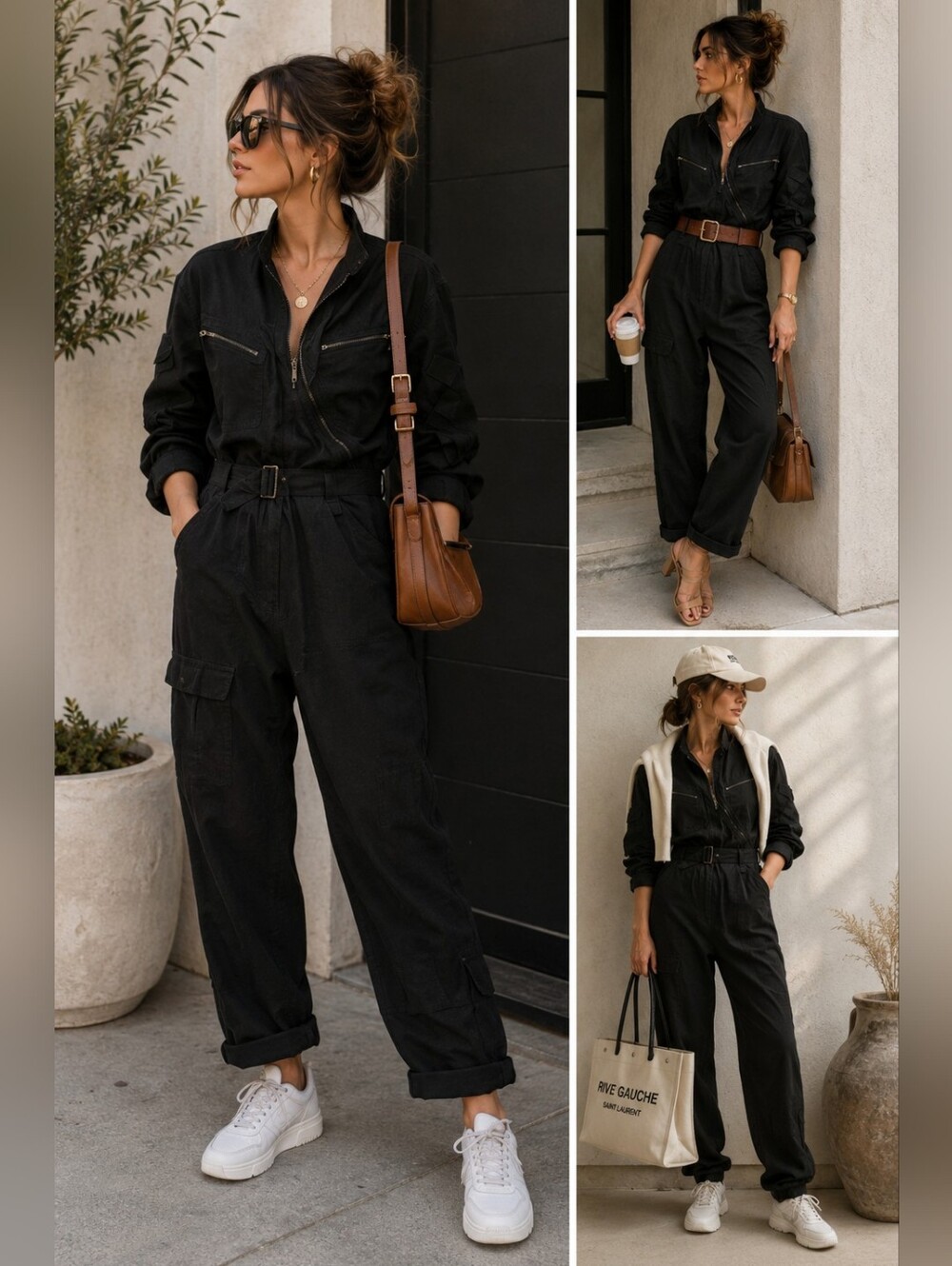 TRE BY NATALIE RATABESI bomber utility jump💙💙